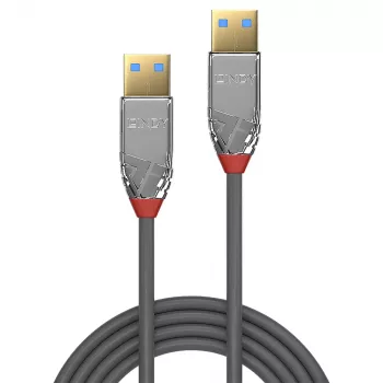 Lindy 36626 καλώδιο USB USB 3.2 Gen 1 (3.1 Gen 1) 1m USB A γκρι