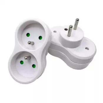 Microconnect βύσμα EU 1+2FRW MicroConnect αντάπτορας ρεύματος