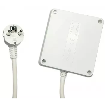 Microconnect MC-PSSQUARE040150FRW προέκταση ρεύματος 1,5m 4 υποδοχές AC εσωτερικού χώρου λευκό