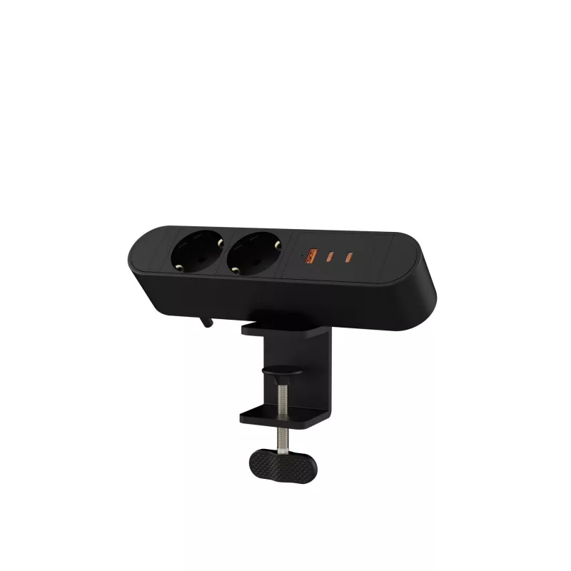 Πολύπριζο γραφείου MicroConnect MC-MDPS-EU2-67W – 2 πρίζες, 67W συνολική ισχύς