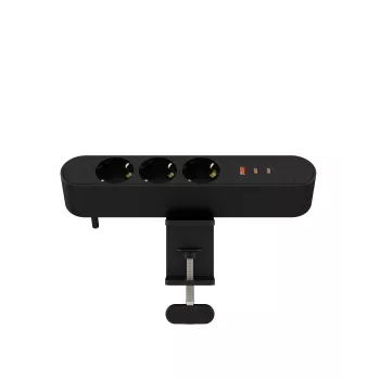Πολύπριζο γραφείου MicroConnect MC-MDPS-EU3-67W — 3 πρίζες, 67W συνολική ισχύς