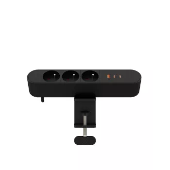 Πολύπριζο γραφείου MicroConnect MC-MDPS-FR3-67W — 3 πρίζες, 67W συνολική ισχύς