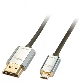 Lindy 3m CROMO λεπτό ενεργό καλώδιο High Speed HDMI 2.0 A/D με Ethernet και υποστήριξη 4K