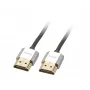 Lindy 2m CROMO λεπτό καλώδιο High Speed HDMI με Ethernet