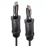 Lindy 38527 θωρακισμένο υβριδικό καλώδιο HDMI 8K60 οπτικής ίνας, 10 m