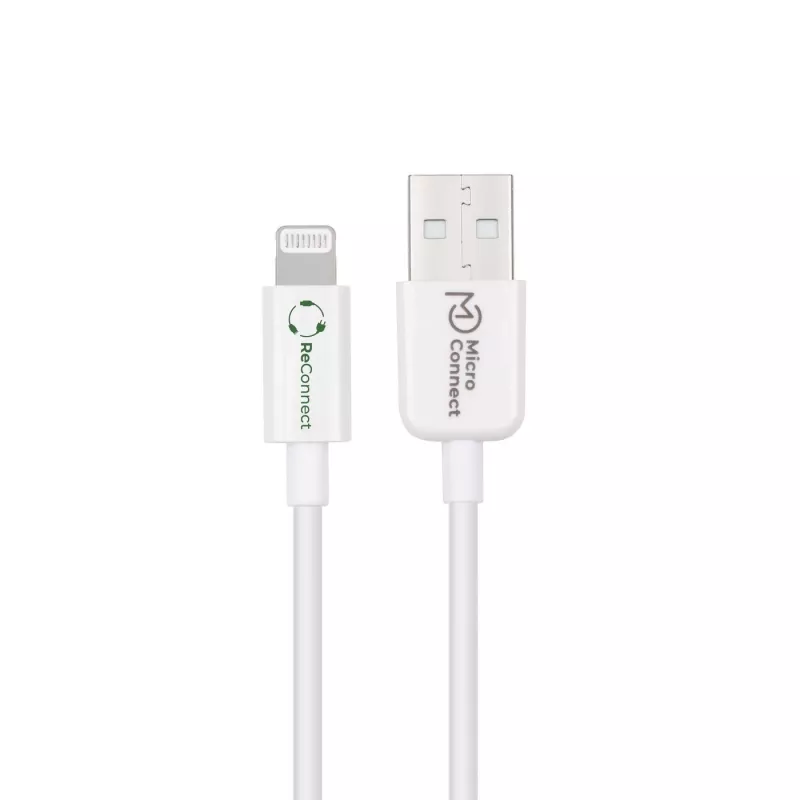 Microconnect ECO-LIGHTNING2 καλώδιο Lightning 2 m Λευκό