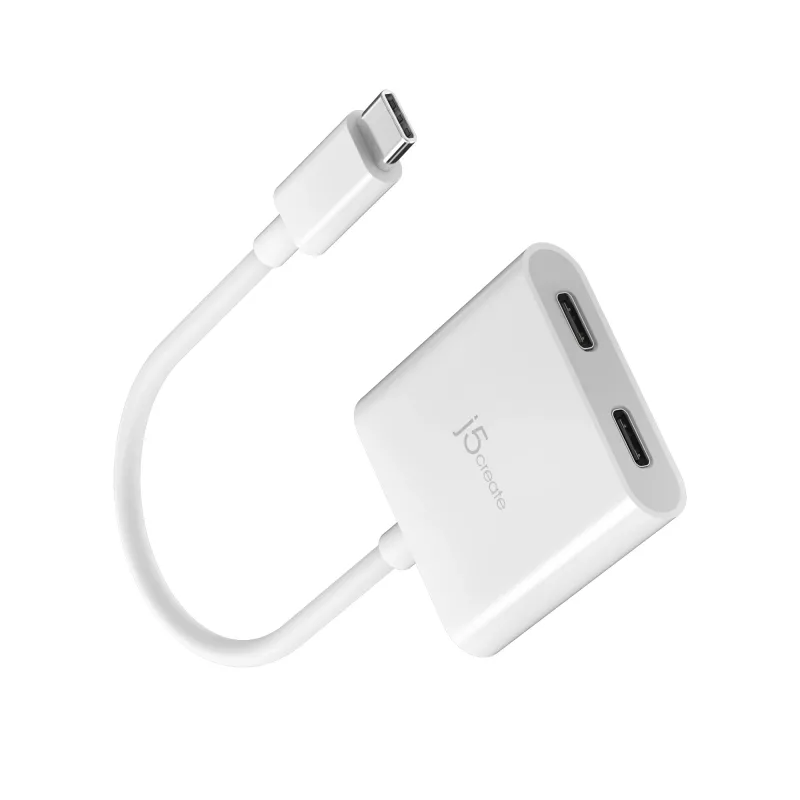 Προσαρμογέας USB-C σε Dual-USB-C j5create JCA164-N 3840x2160 240Hz