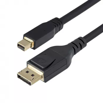 StarTech.com 3m καλώδιο Mini DisplayPort σε DisplayPort 1.4 - 8K 60Hz/4K 120Hz HBR3 HDR, καλώδιο UHD mDP σε DP 1.4, καλώδιο οθόνης/βίντεο Ultra HD