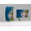 Βάση TV & οθόνης γραφείου Manhattan Πλήρως κινητή με γόμφο 13-42 Μαύρο