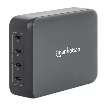 Φορτιστής Manhattan Τέσσερις υποδοχές USB-C PD 140W ανά υποδοχή 240W συνολικά