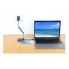 Πολυθύρες προσαρμογέας Manhattan 154321 USB Type-C σε 2 HDMI USB-A Power Delivery 100 W