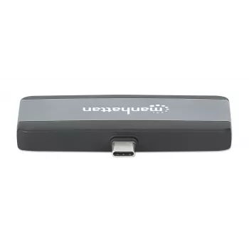 USB-C Travel Dock Manhattan 190404 4 Θύρες HDMI USB-A USB-C 3,5 mm