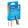 Manhattan 190404 φορητός σταθμός σύνδεσης 4 σε 1 USB-C PD σε HDMI, USB 3.2 Gen 2, 10 Gbit/s, 4K, 100 W PD, γκρι