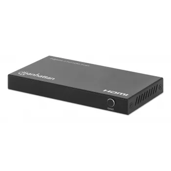Διακόπτης HDMI 3x1 MANHATTAN 18G Αυτόματο Χειροκίνητο Τηλεχειριστήριο IR Μαύρο