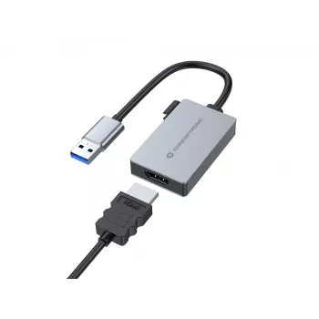 Conceptronic ABBY22G Προσαρμογέας USB σε HDMI 1.4, 1080P 60 Hz