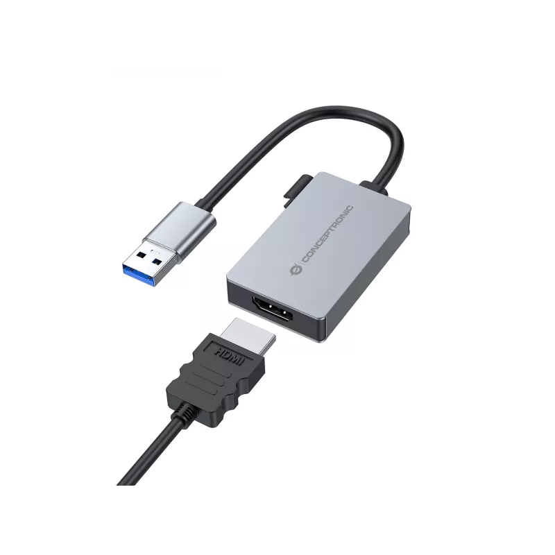 Conceptronic ABBY22G Προσαρμογέας USB σε HDMI 1.4, 1080P 60 Hz
