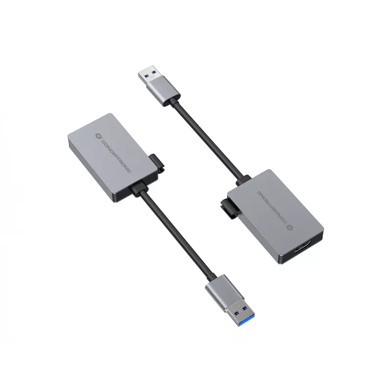 Conceptronic ABBY22G Προσαρμογέας USB σε HDMI 1.4, 1080P 60 Hz