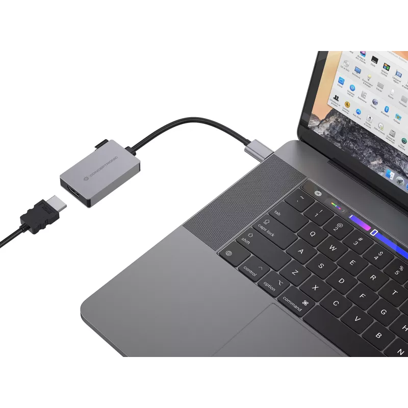 Conceptronic ABBY22G Προσαρμογέας USB σε HDMI 1.4, 1080P 60 Hz