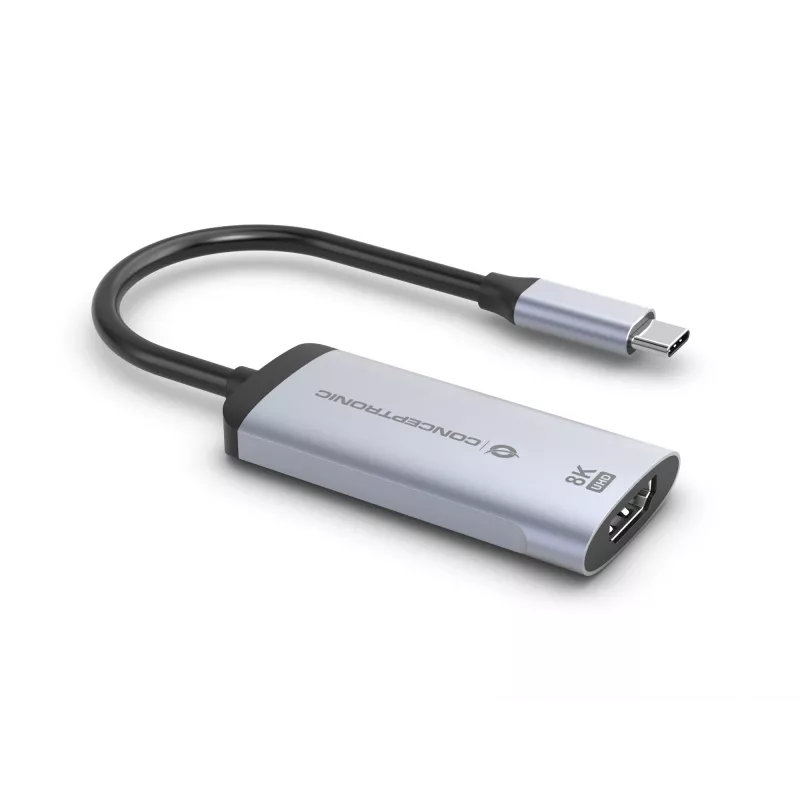 Conceptronic ABBY23G Προσαρμογέας USB-C σε HDMI 2.1, 8K60Hz