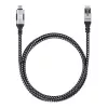 Καλώδιο Manhattan USB-C σε Gigabit δικτύου Ethernet RJ45 2m μαύρο/ασημί