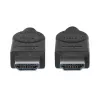 Καλώδιο HDMI αρσενικό σε αρσενικό Manhattan HDMM1M 1m μαύρο