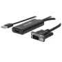Μετατροπέας VGA και USB-A σε HDMI Manhattan 152426