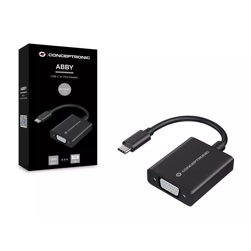 Προσαρμογέας USB-C σε VGA Conceptronic ABBY05B