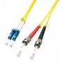 Lindy 3m LC/ST Καλώδιο InfiniBand/οπτικών ινών κίτρινο