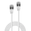 Lindy 1,5 m Cat.6A U/FTP Ultra επίπεδο καλώδιο δικτύου, γκρι