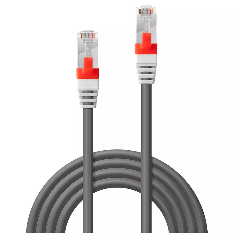 Lindy 5m Cat.6A S/FTP LSZH καλώδιο δικτύου, γκρι