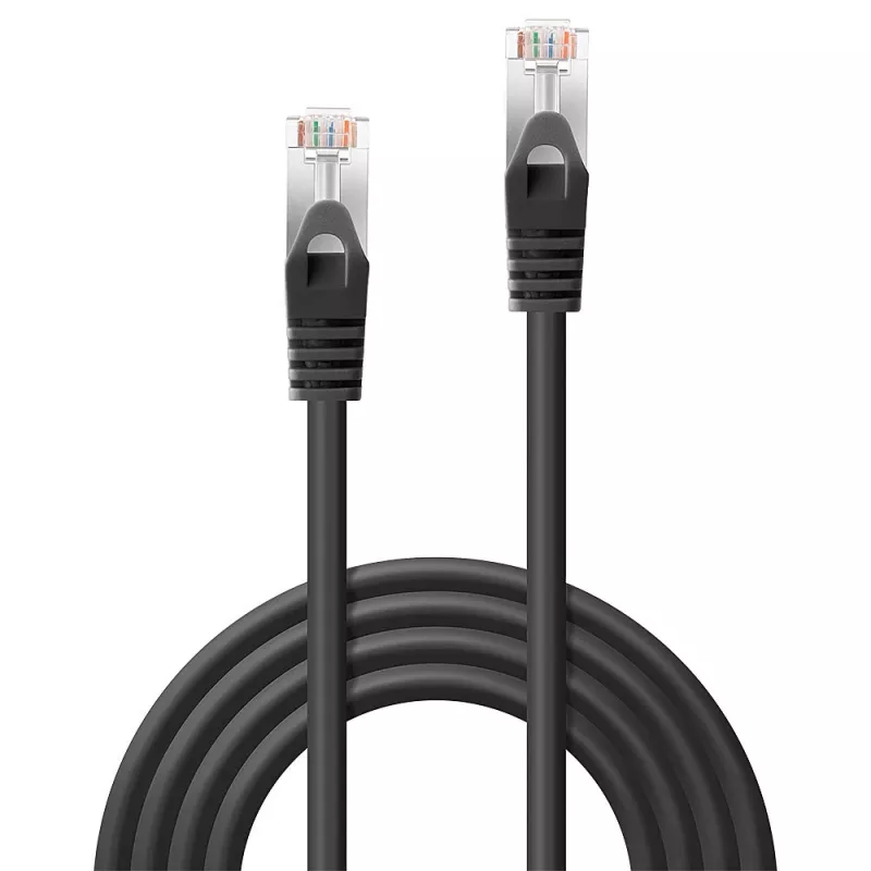 Lindy 48384 καλώδιο δικτύου μαύρο 5 m Cat5e F/UTP (FTP)