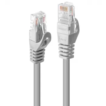 Lindy 48408 καλώδιο δικτύου γκρι 3 m Cat5e U/UTP (UTP)