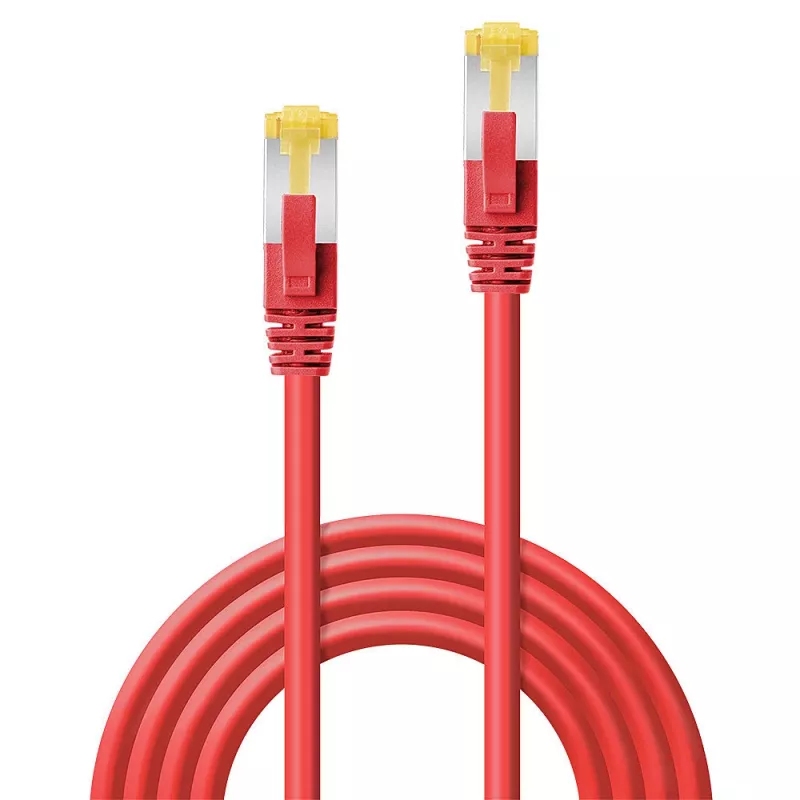 Καλώδιο δικτύου Lindy 47291 κόκκινο 0,5 m Cat7 S/FTP (S-STP)