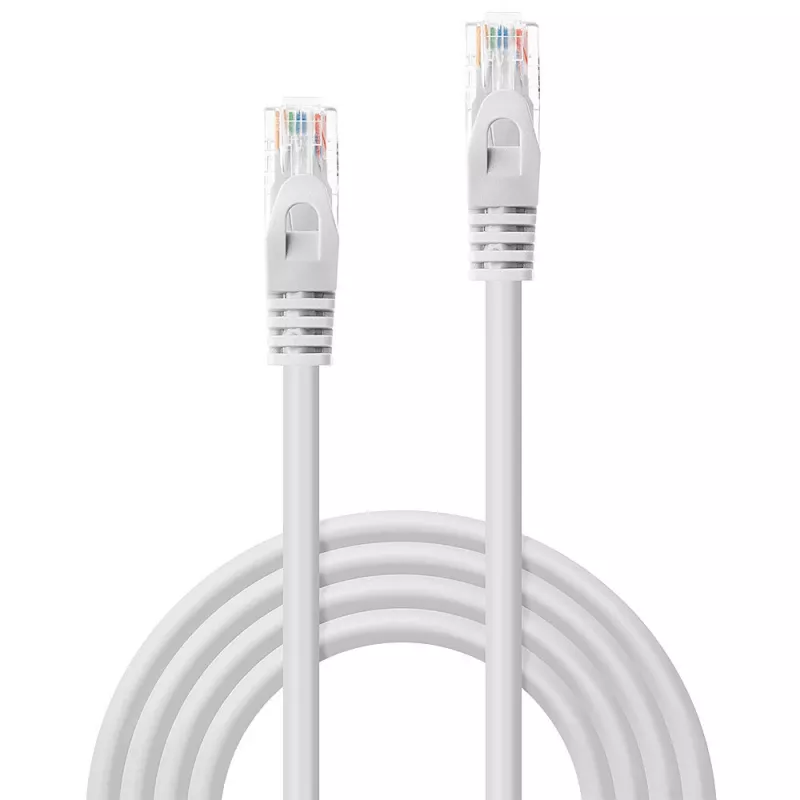 Καλώδιο δικτύου Lindy 48205 λευκό 5 m Cat6 U/UTP (UTP)