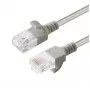 Καλώδιο δικτύου Microconnect V-UTP6A0015-schlank γκρι 0,15 m Cat6a U/UTP (UTP)
