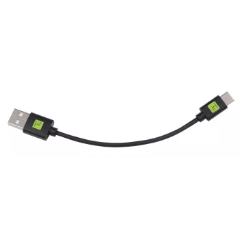 Καλώδιο USB Techly ICOC MUSB20-CMAM01T USB 2.0 0,1 m USB A USB C μαύρο