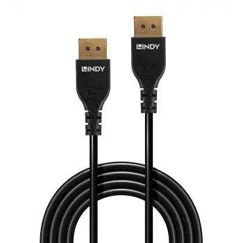 Καλώδιο Lindy 0,5 m λεπτό DisplayPort 1.4