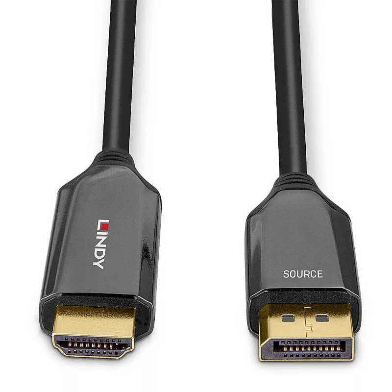 Lindy 1m ενεργό καλώδιο DisplayPort 1.4 σε HDMI 8K60