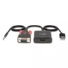 Μετατροπέας VGA και ήχου σε HDMI Lindy 38284