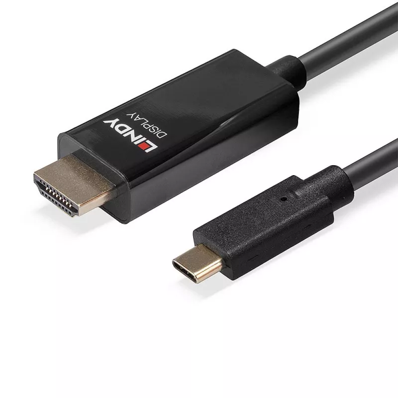 Lindy 5m καλώδιο προσαρμογέα USB Type C σε HDMI 4K60 με HDR