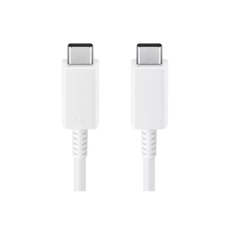 Καλώδιο Samsung 1,8m 5A λευκό USB καλώδιο USB 2.0 USB C