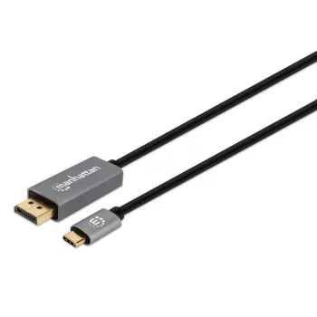 Καλώδιο USB-C σε DisplayPort Manhattan CDP2DP146B 8K 2m