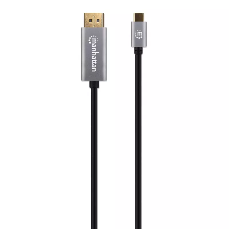 Καλώδιο USB-C σε DisplayPort Manhattan CDP2DP146B 8K 2m