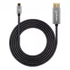 Καλώδιο USB-C σε DisplayPort Manhattan CDP2DP146B 8K 2m
