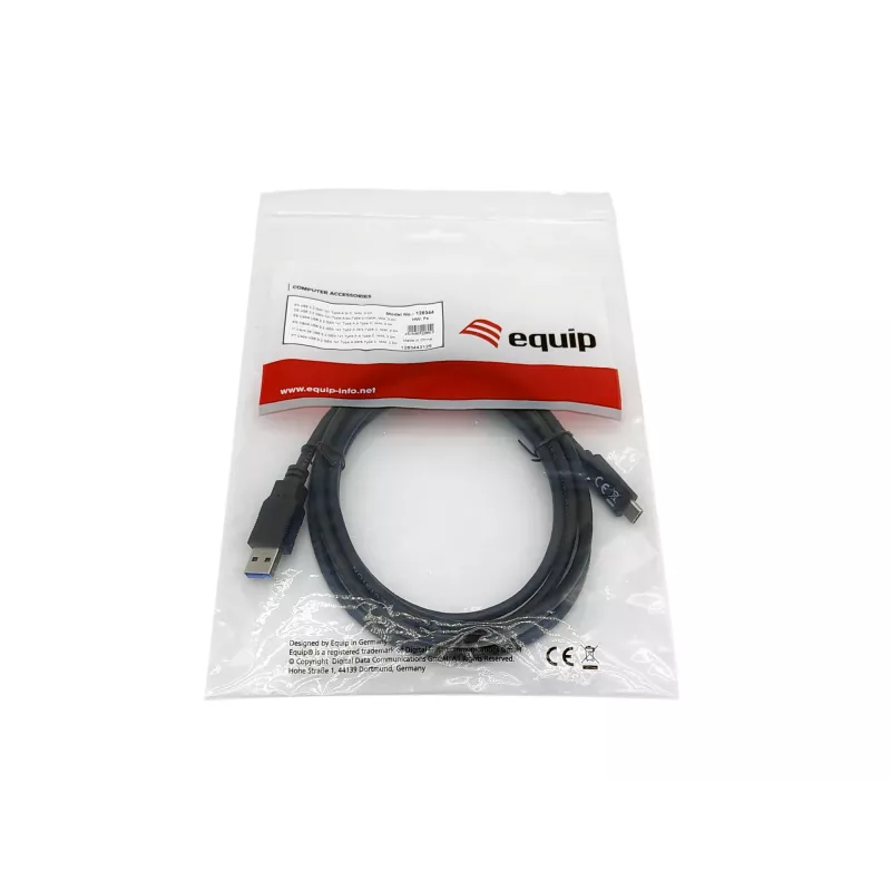Καλώδιο Equip USB 3.2 Gen 1 Type-A σε C, M/M, 2,0 m