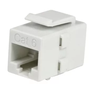 StarTech.com Λευκή Cat 6 RJ45 Keystone Υποδοχή θηλυκή Δικτυακός σύνδεσμος - F/F