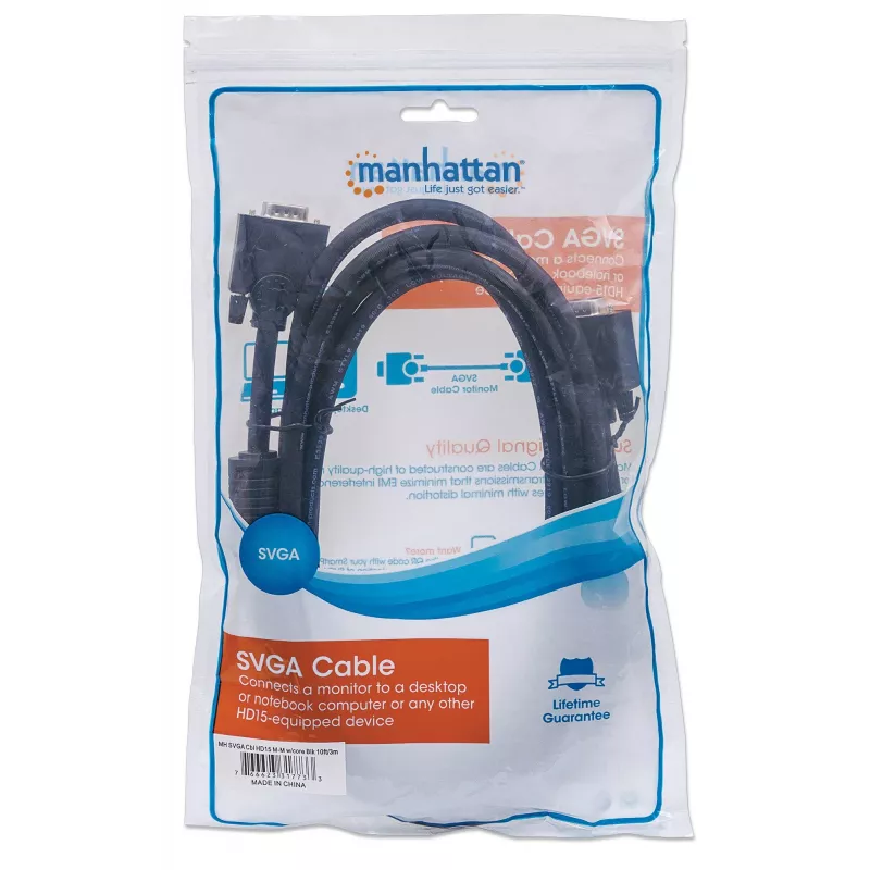 Καλώδιο οθόνης VGA Manhattan 317733