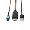 Lindy 38360 Καλώδιο InfiniBand/Οπτικής ίνας 100 m MPO Πολύχρωμο