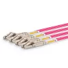 Lanview LVO230502-MTP Καλώδιο οπτικής ίνας InfiniBand 2 m OM4 MTP LC