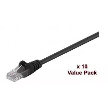 Microconnect V-UTP507SVP καλώδιο δικτύου μαύρο 7 m Cat5e U/UTP (UTP)
